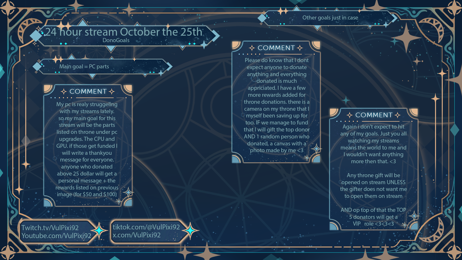 Vulpixi Halloween Goals